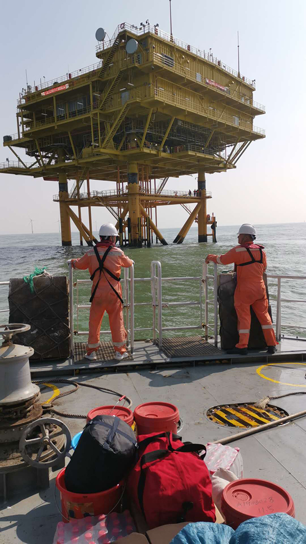 虹潤不怕遠征難，直掛云帆濟滄海-虹潤儀表為海上風(fēng)電運行保駕護航