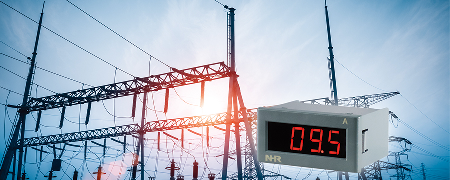 虹潤(rùn)新品，燃情上市：NHR-D300電壓/電流表，大屏顯示  一目了然